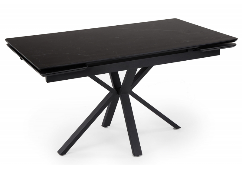 Керамический стол Старлайт 140 (200) х 80 shakespeare black / черный (80x75). 