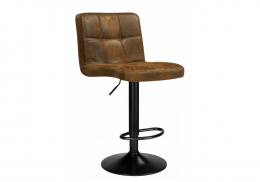 Барный стул Paskal коричневый / черный (43x43x89)