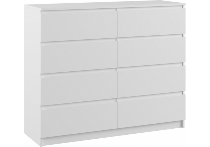 Комод Мадера 1200.8 лдсп белый (120x42x99). 