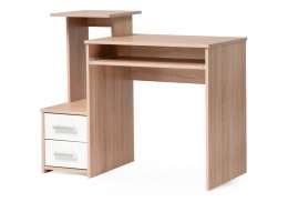 Компьютерный стол Джаз-24 99,6х49,4х86,4 левый дуб сонома (49,4x86,4)