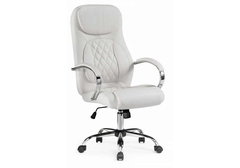 Компьютерное кресло Tron white (61x70x111). 